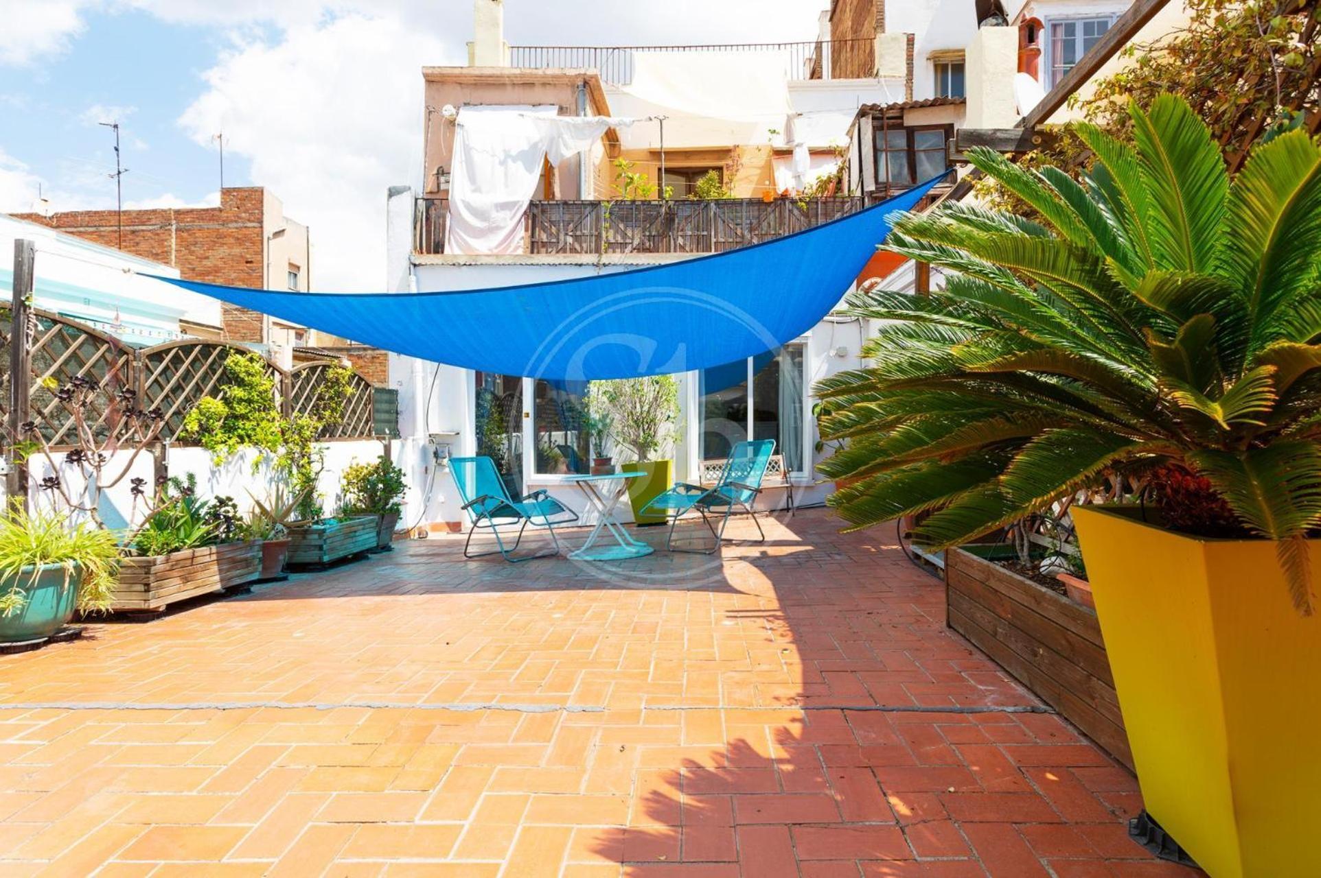 Apartamento Con Terraza En Poble Sec Barcelona Ngoại thất bức ảnh