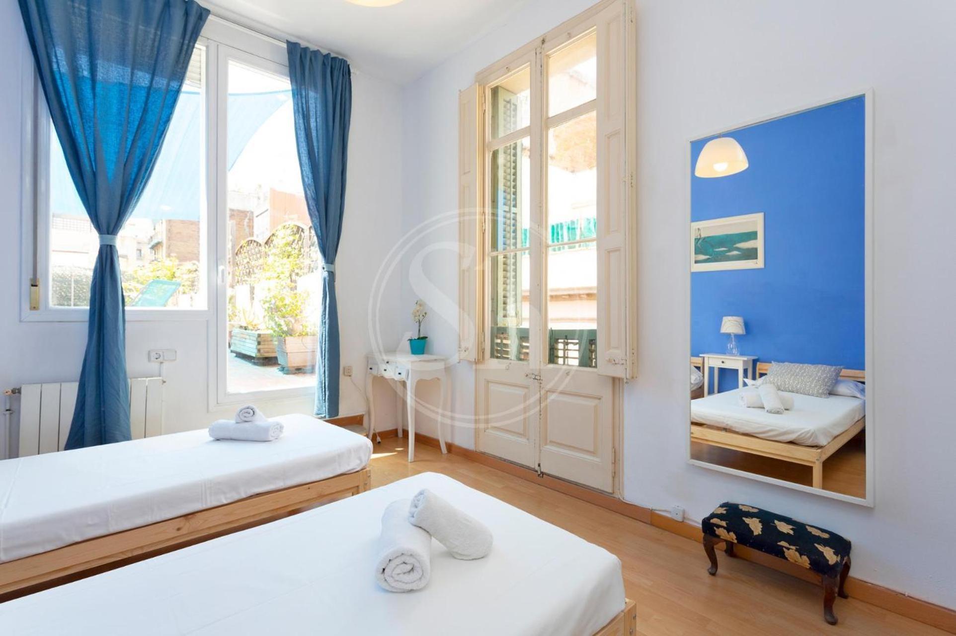 Apartamento Con Terraza En Poble Sec Barcelona Ngoại thất bức ảnh